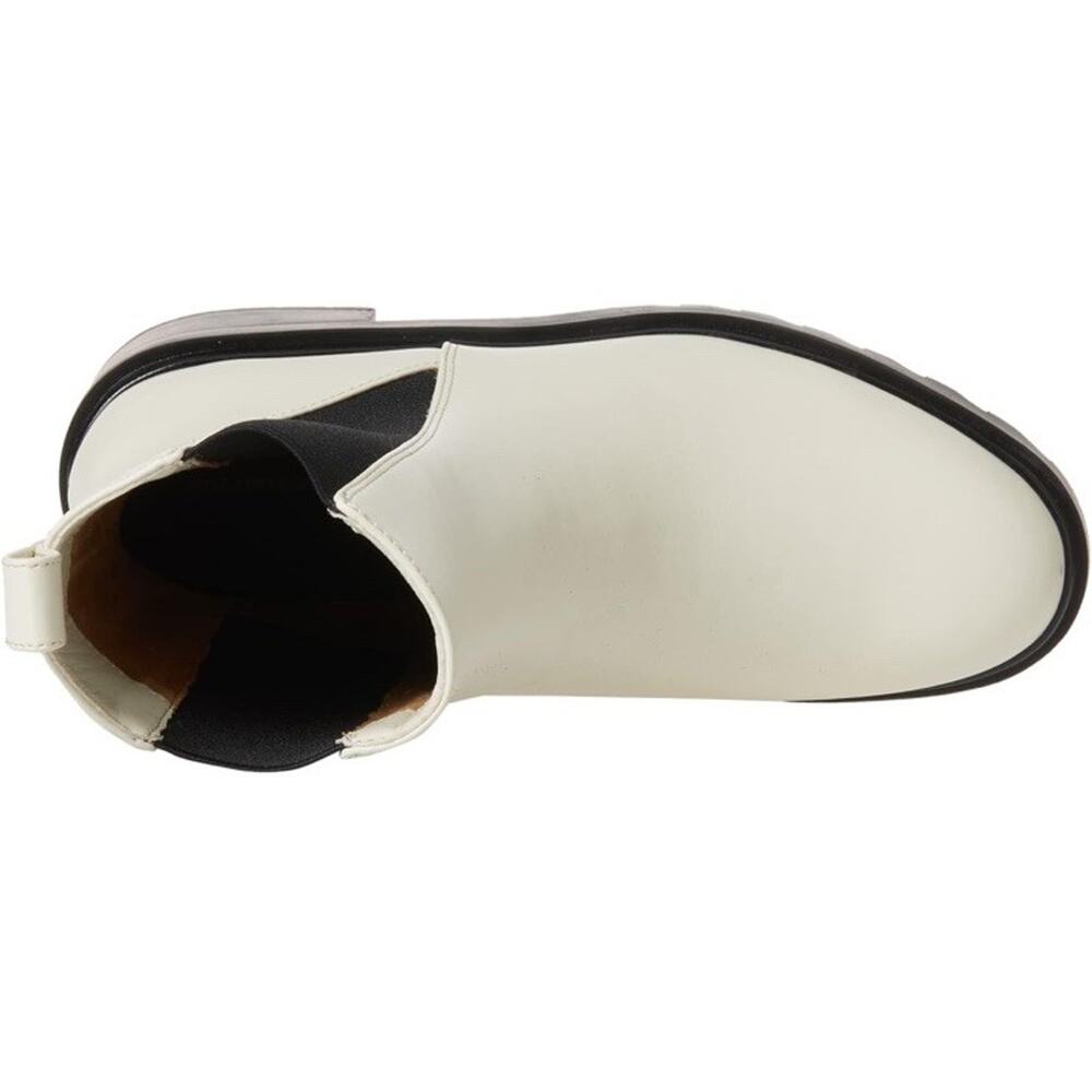 Women's Chunky Sole Chelsea Boot by Amazon Essentials in Ecru White BRAND NEW - Picture 4 of 7